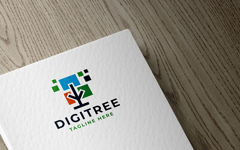 Digital Tree Professional Logo template Logo Template
