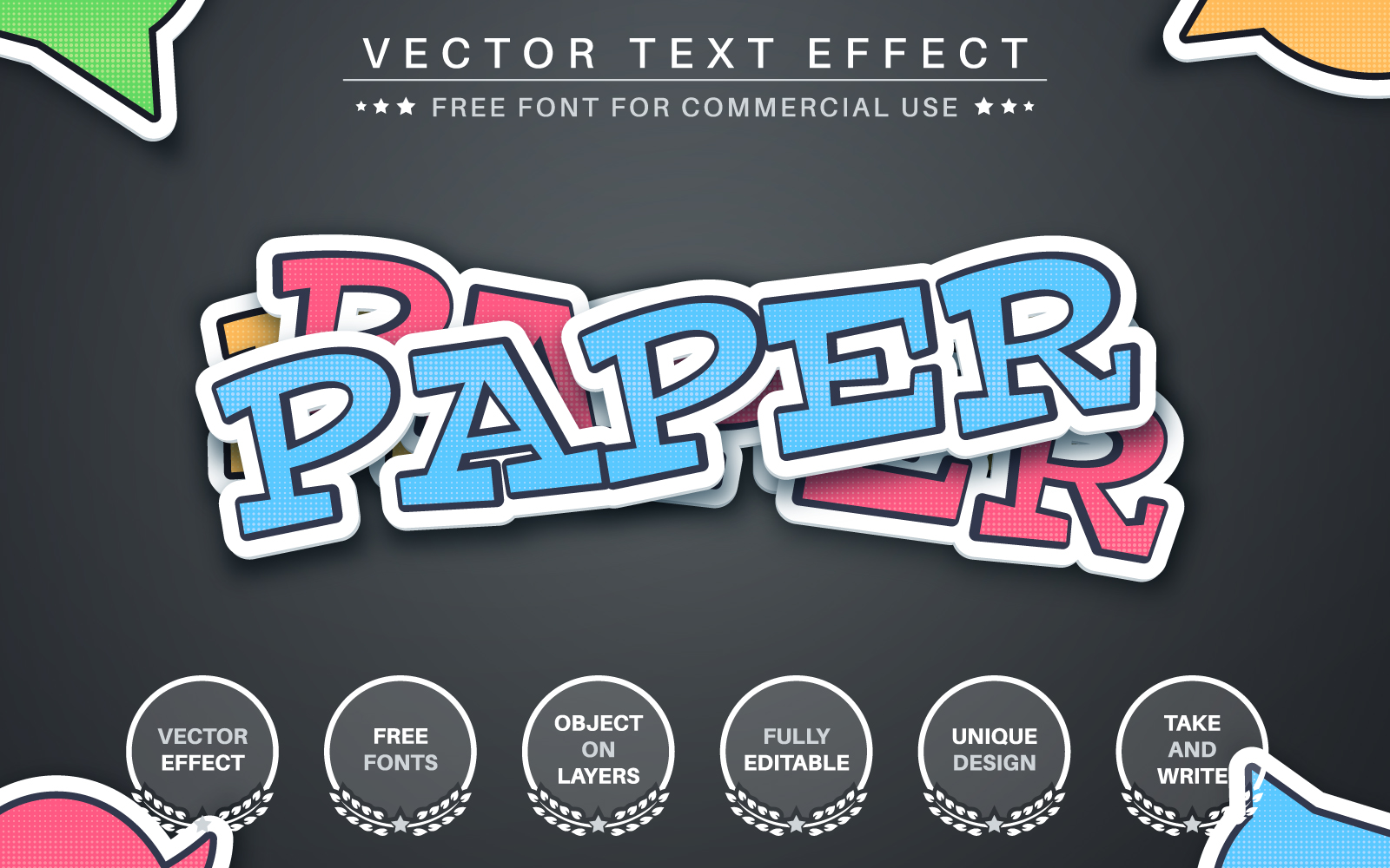 Template #188063 Effectfont Styleeditable Webdesign Template - Logo template Preview