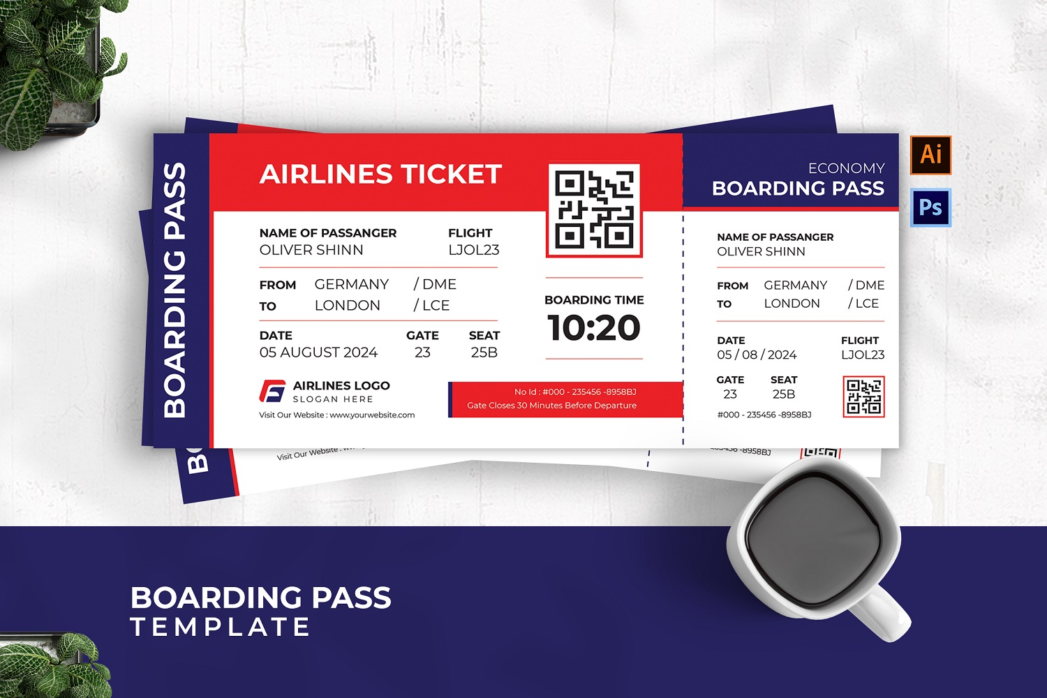 Template #188074 Flight Airplane Webdesign Template - Logo template Preview