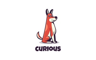 Dog Simple Mascot Logo Style