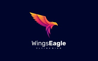 Eagle Colorful Logo Template