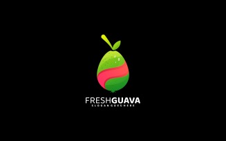 Guava Gradient Logo Template