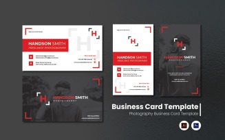 Handson's Photography Business Card