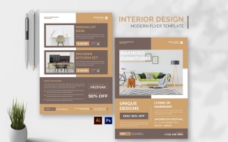 Interior Design Services Flyer