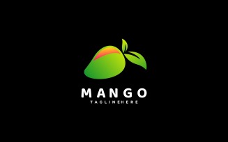 Mango Gradient Logo Style