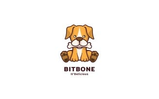 Puppy Mascot Logo Template