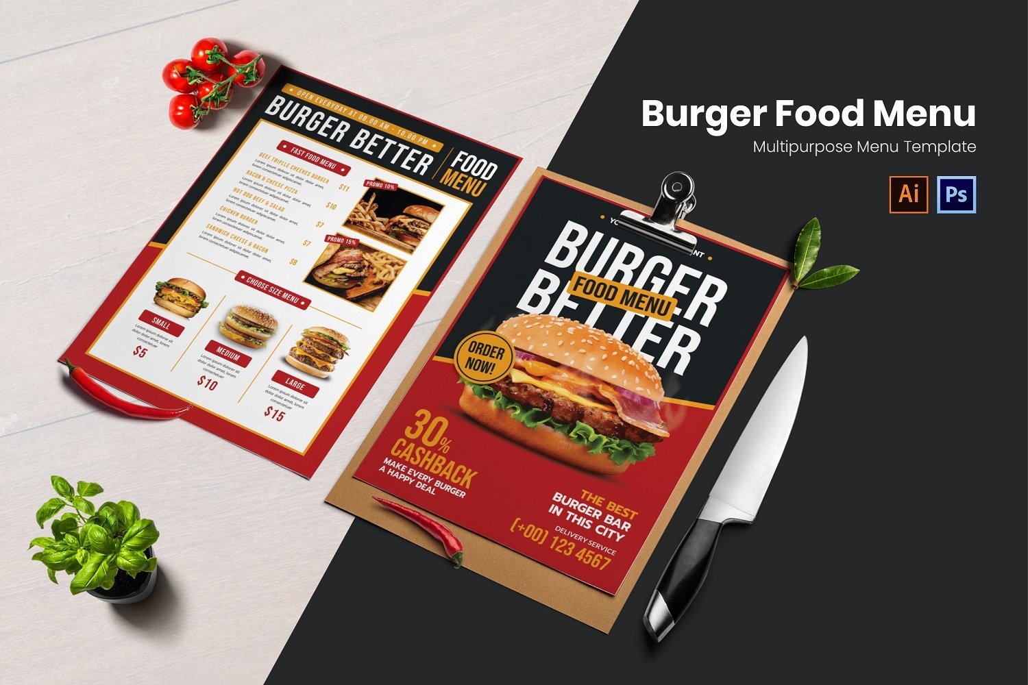 Template #188110 Menu Business Webdesign Template - Logo template Preview