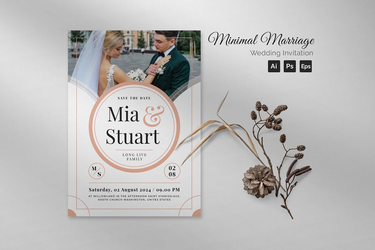 Kit Graphique #188176 Mariage Carte Divers Modles Web - Logo template Preview