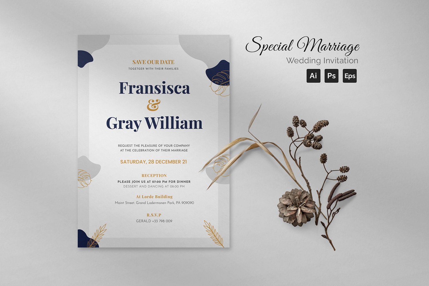 Template #188177 Card Design Webdesign Template - Logo template Preview