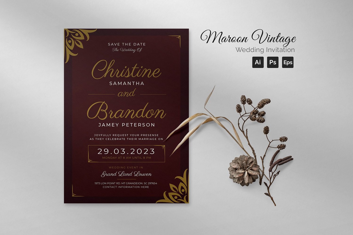 Template #188178 Card Design Webdesign Template - Logo template Preview