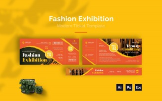 Fashion Exhibition Ticket