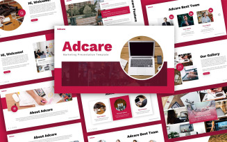 Adcare Marketing Presentation PowerPoint Template