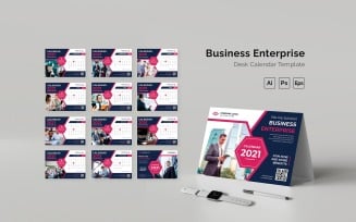Business Enterprise Desk Calendar