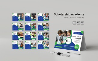 Scholarship Academy Desk Calendar