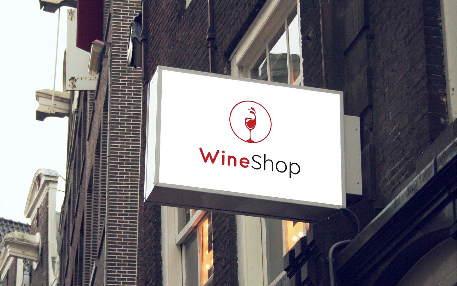 Template #188397 Wine Shop Webdesign Template - Logo template Preview