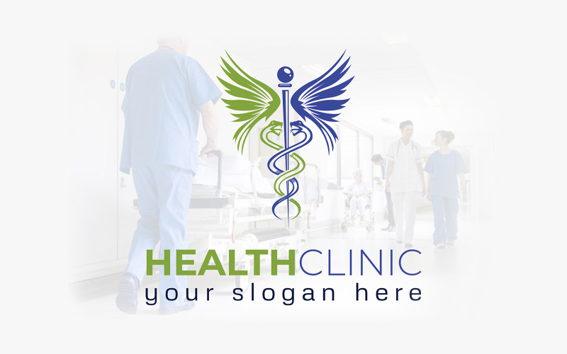 Health Clinic Logo Design Template Logo Template