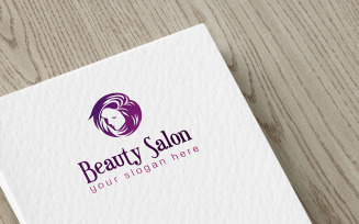 Beauty Salon Logo Design Template