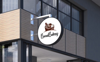 Bread Bakery Logo Design Template