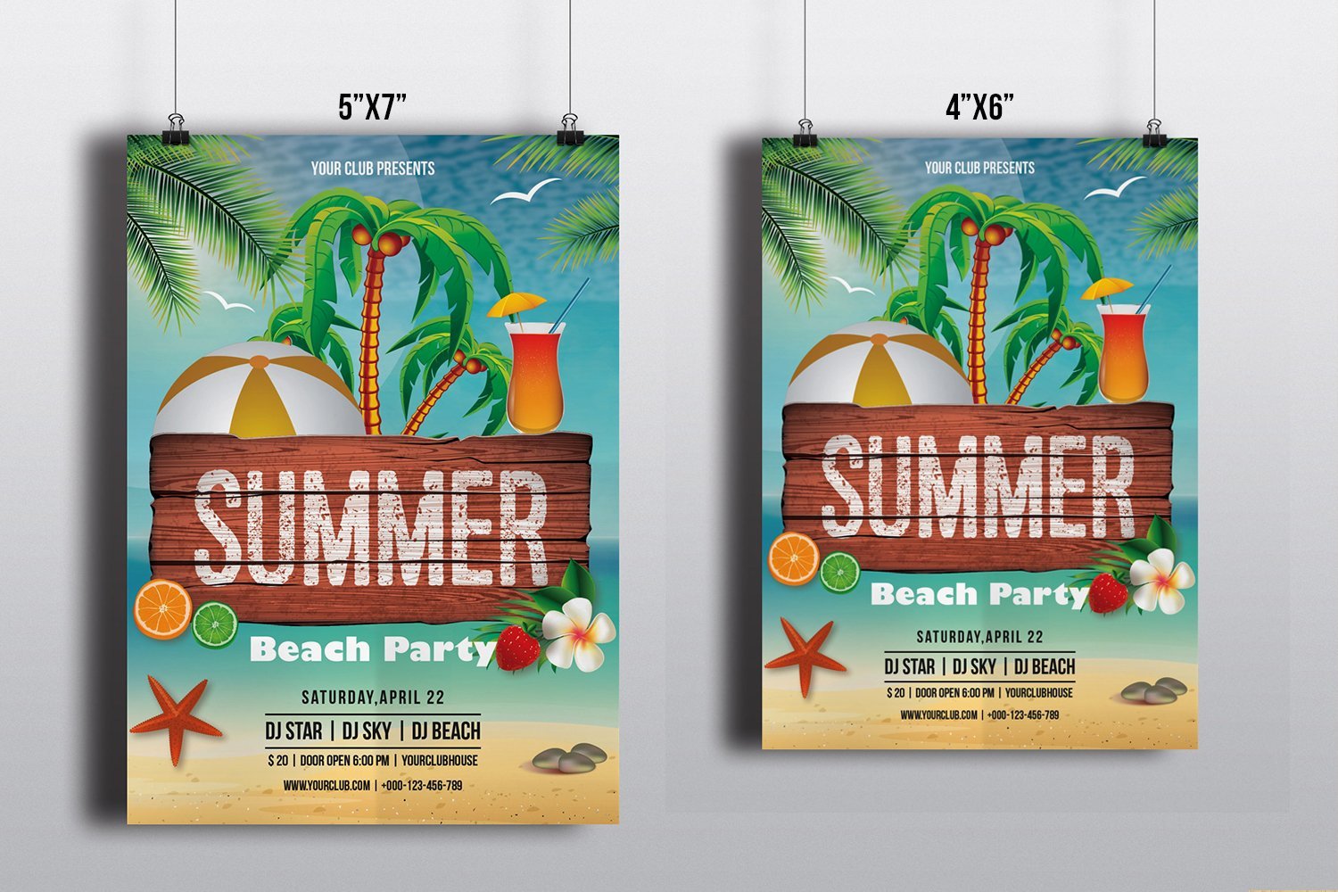 Kit Graphique #188503 Summer Party Divers Modles Web - Logo template Preview