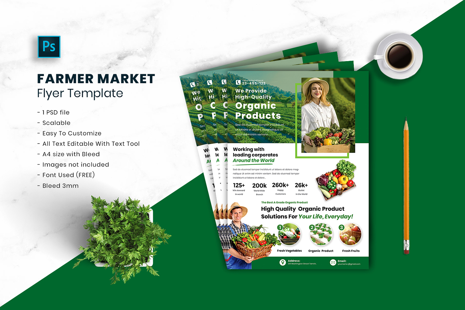 Template #188520 Health Vegetables Webdesign Template - Logo template Preview
