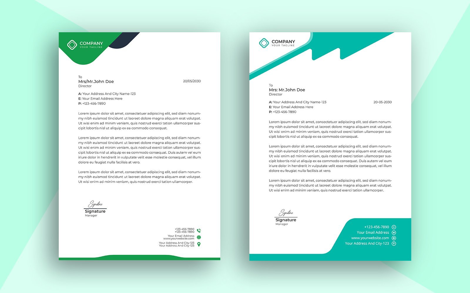 Template #188556 Corporate Document Webdesign Template - Logo template Preview