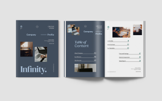 Infiny - Company Profile Indesign