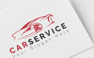 Car Service Logo Design Template