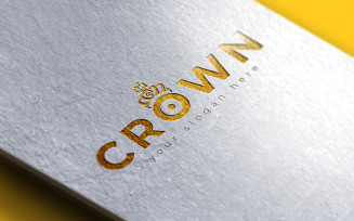 Crown Logo Design Template