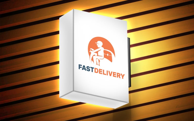 Fast Delivery Logo Design Template Logo Template