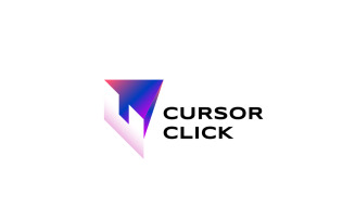 Fly Cursor - Click U Logo