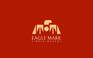 Simple Eagle Logo Design Concept