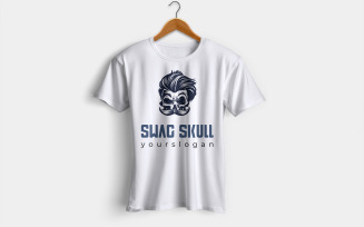 Swag Skull Logo Design Template