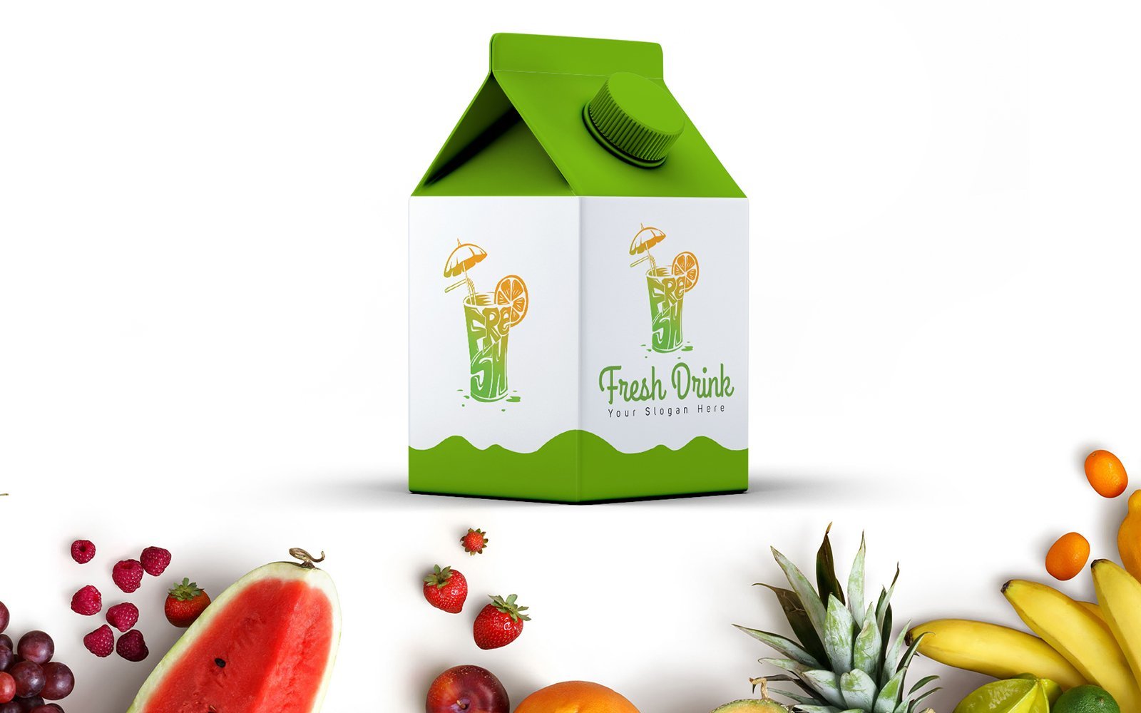 Template #188705 Fresh Drink Webdesign Template - Logo template Preview