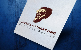 Guerilla Marketing Logo Design Template