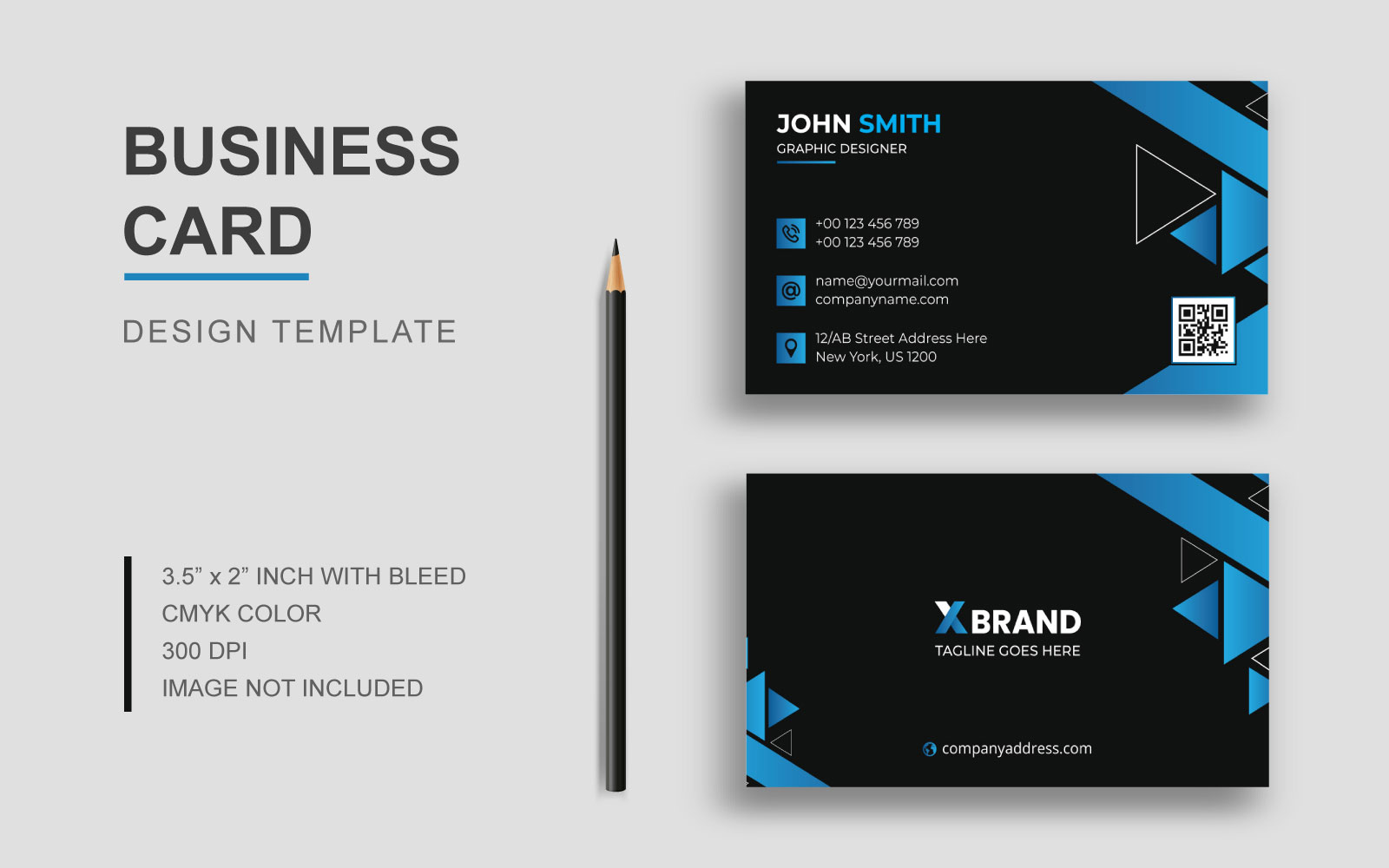 Template #188831 Business Card Webdesign Template - Logo template Preview