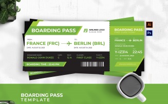 Ailines Admit Boarding Pass