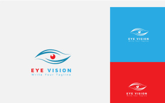 Eye Vision Logo Design Template
