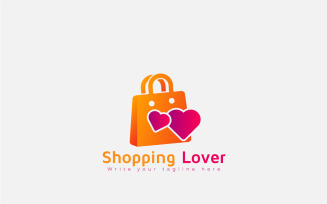 Logo Design Template For Shopping Lovers