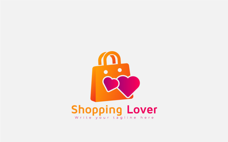 Logo Design Template For Shopping Lovers Logo Template