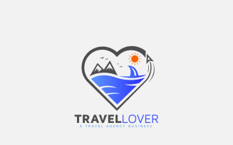 Travle Lover Logo Concept For Landscape
