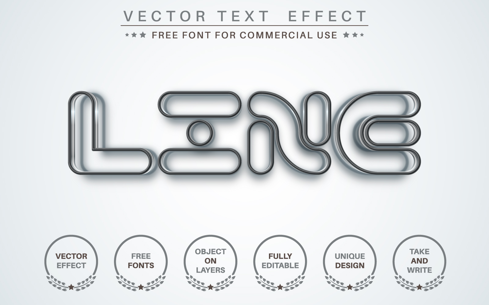 Template #188996 Effectfont Styleeditable Webdesign Template - Logo template Preview