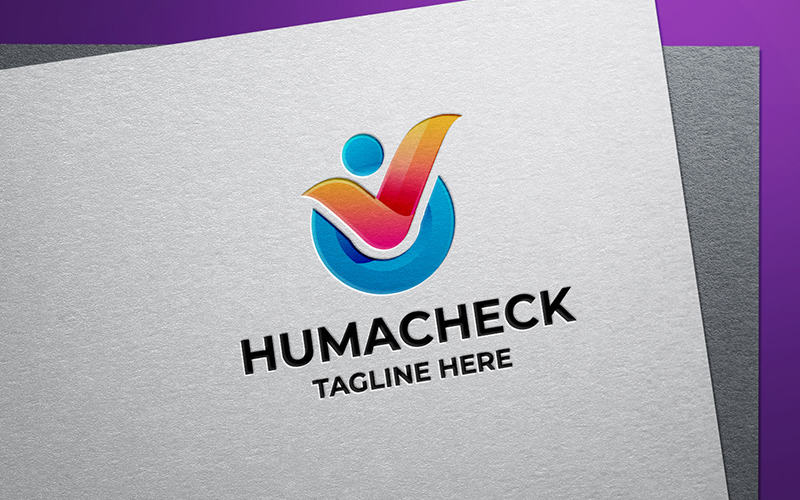 Human Health Check Professional Logo Logo Template