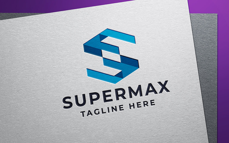 Super Maximum Server Letter S Logo Logo Template