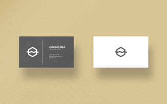 Business Card Template and Mockup