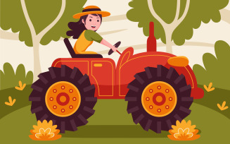 Farm Vector Illustration #05