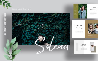 Solena Fashion Lookbook Google Slides