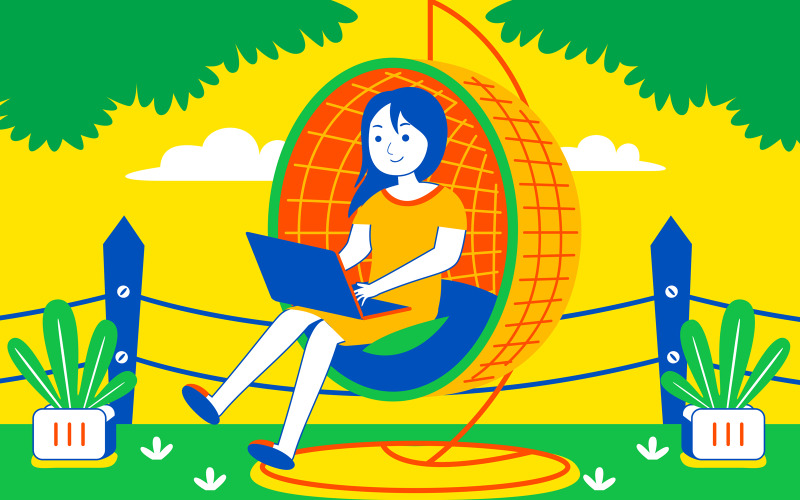 Weekend Fun Vector Illustration #21 Vector Graphic