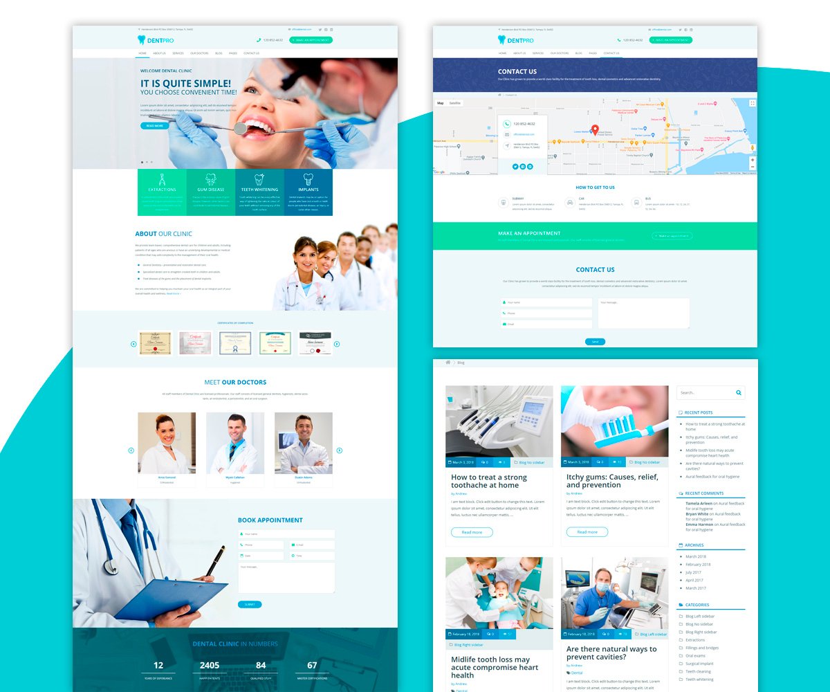 Template #189299 Clinicdentistdoctordoctor Appointmenthealthhealthcarehospitalmedicalpatientstomatologisttreatmenttoothvisual Webdesign Template - Logo template Preview