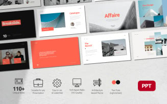 Affaire - Creative Business Presentation - Powerpoint Template