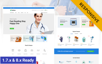 Safeton - Medical Store Prestashop Responsive Theme